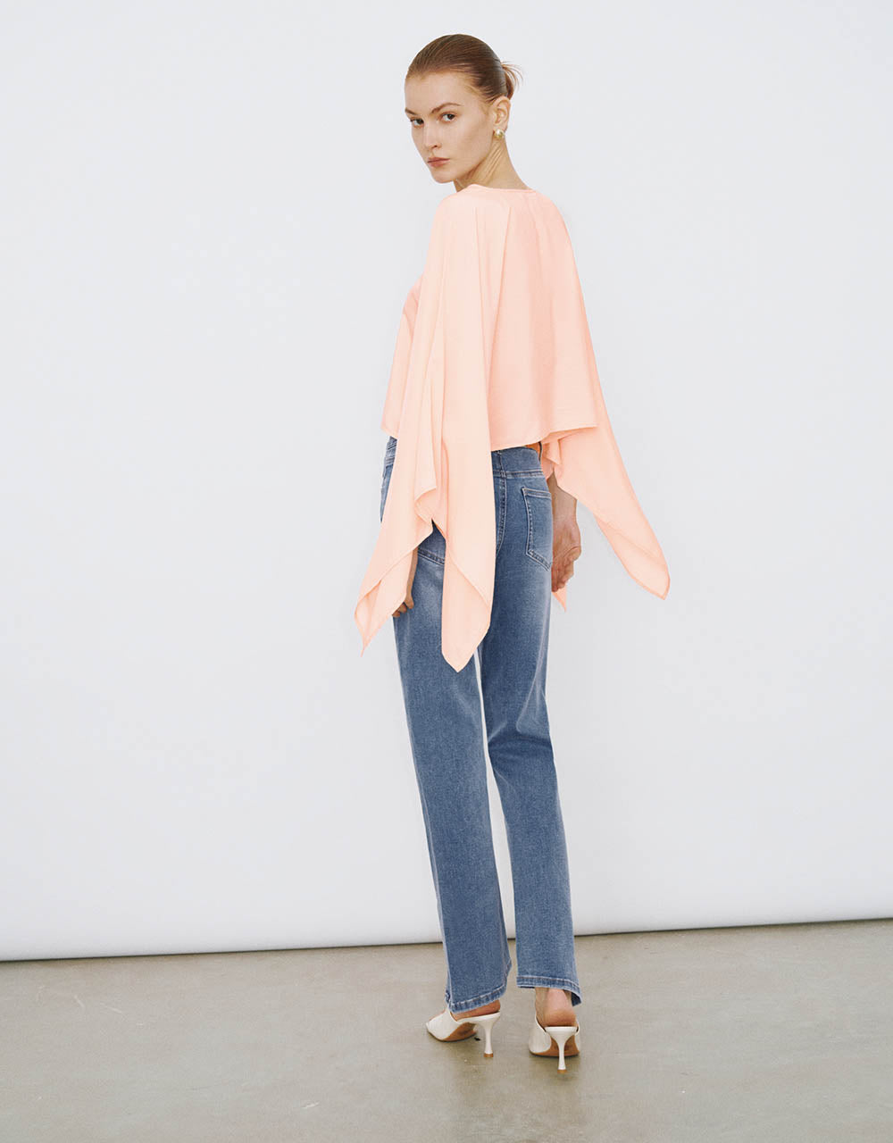 Dolman Sleeve Crew Neck Overhead Shirt