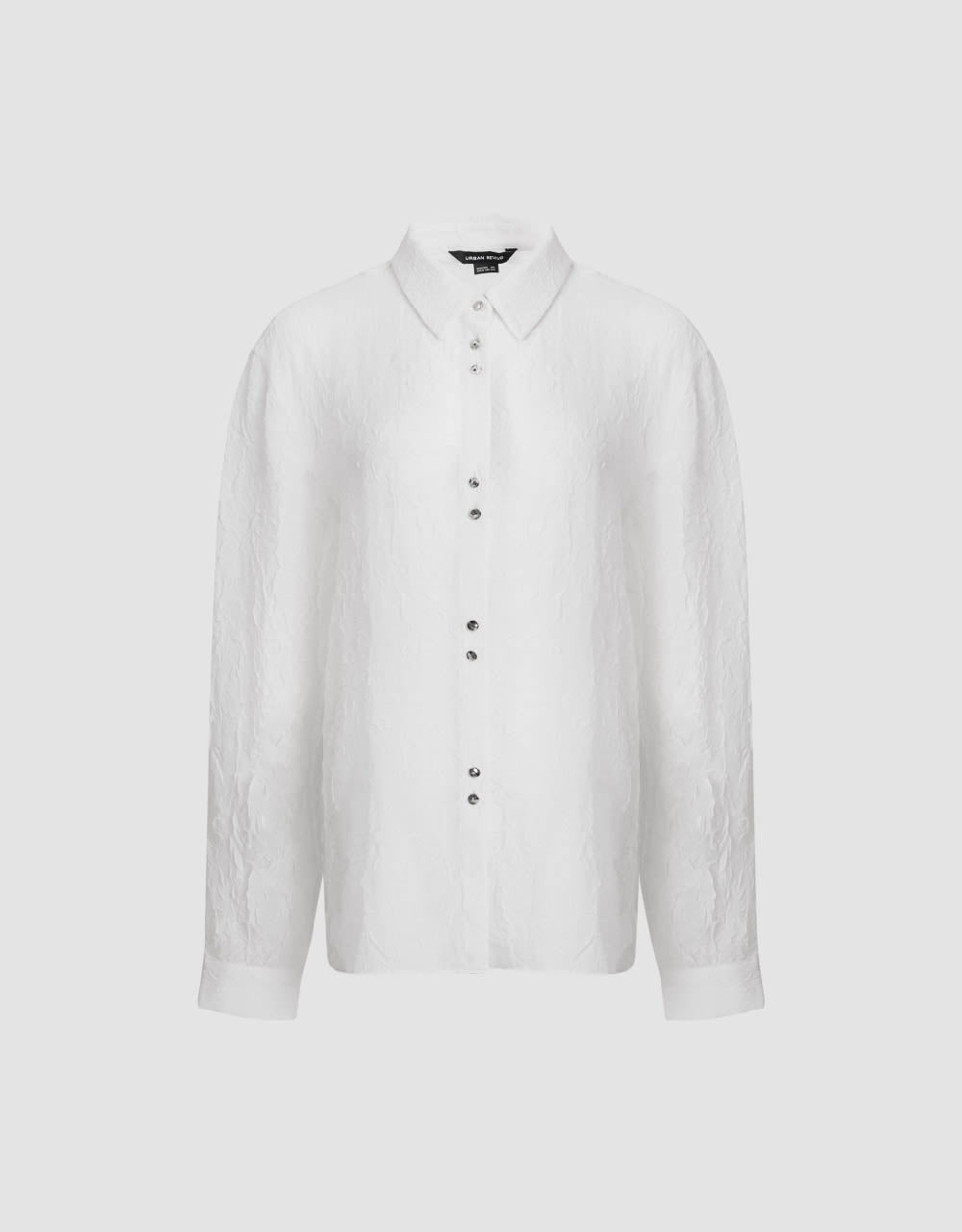 Textured Straight Shirt