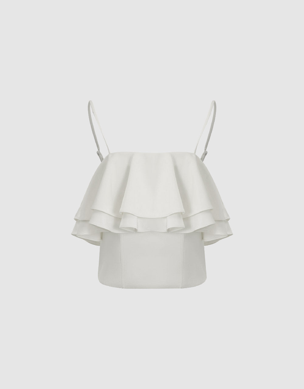 Ruffle Off-Shoulder Cami Top