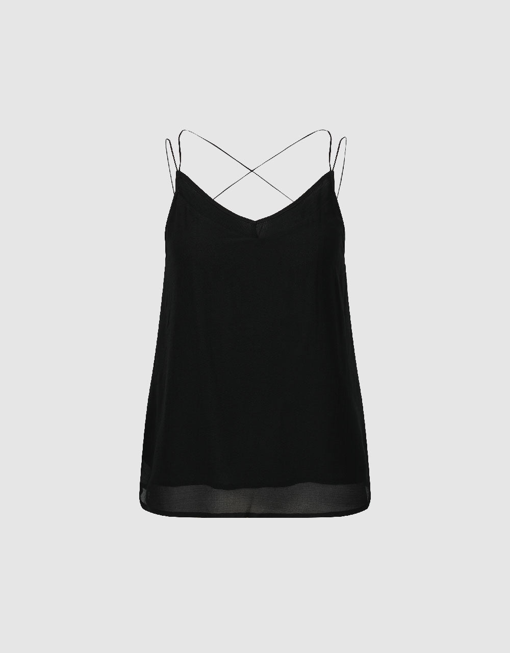 V-Neck Straight Cami Top