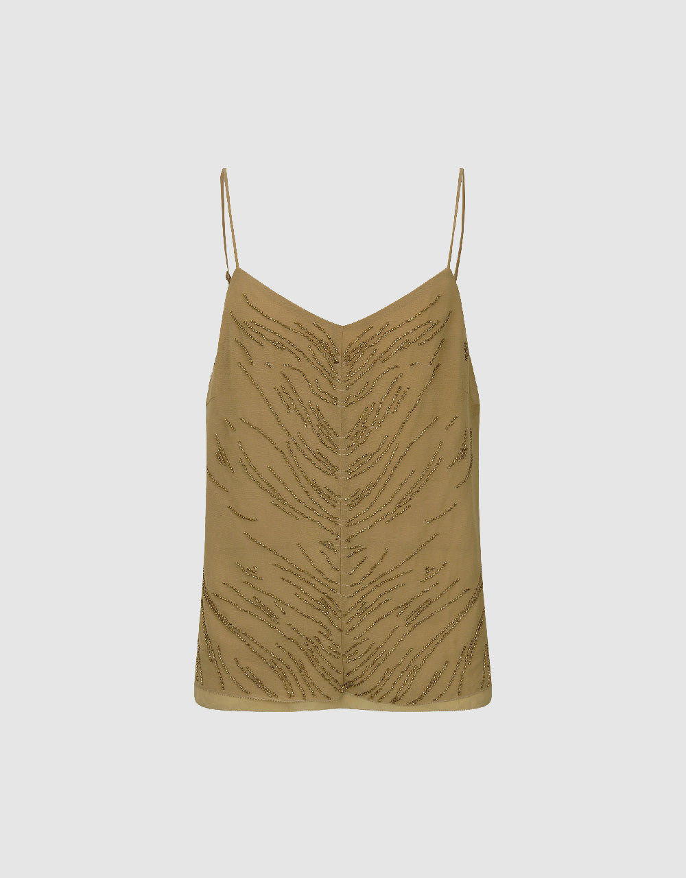 Textured V-Neck Cami Top