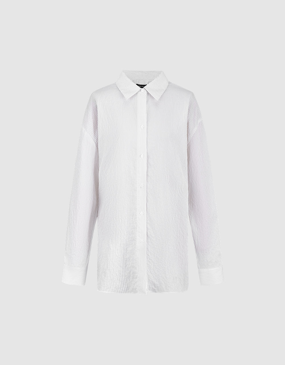 Textrued Straight Shirt