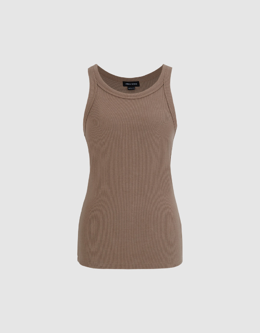 Crew Neck Straight Tank Top