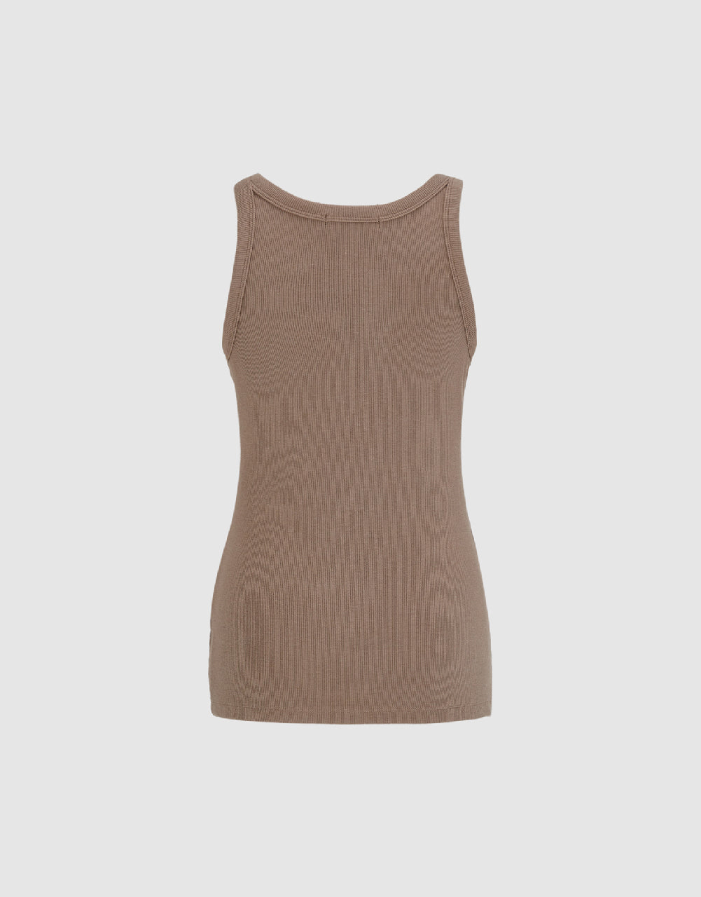 Crew Neck Straight Tank Top