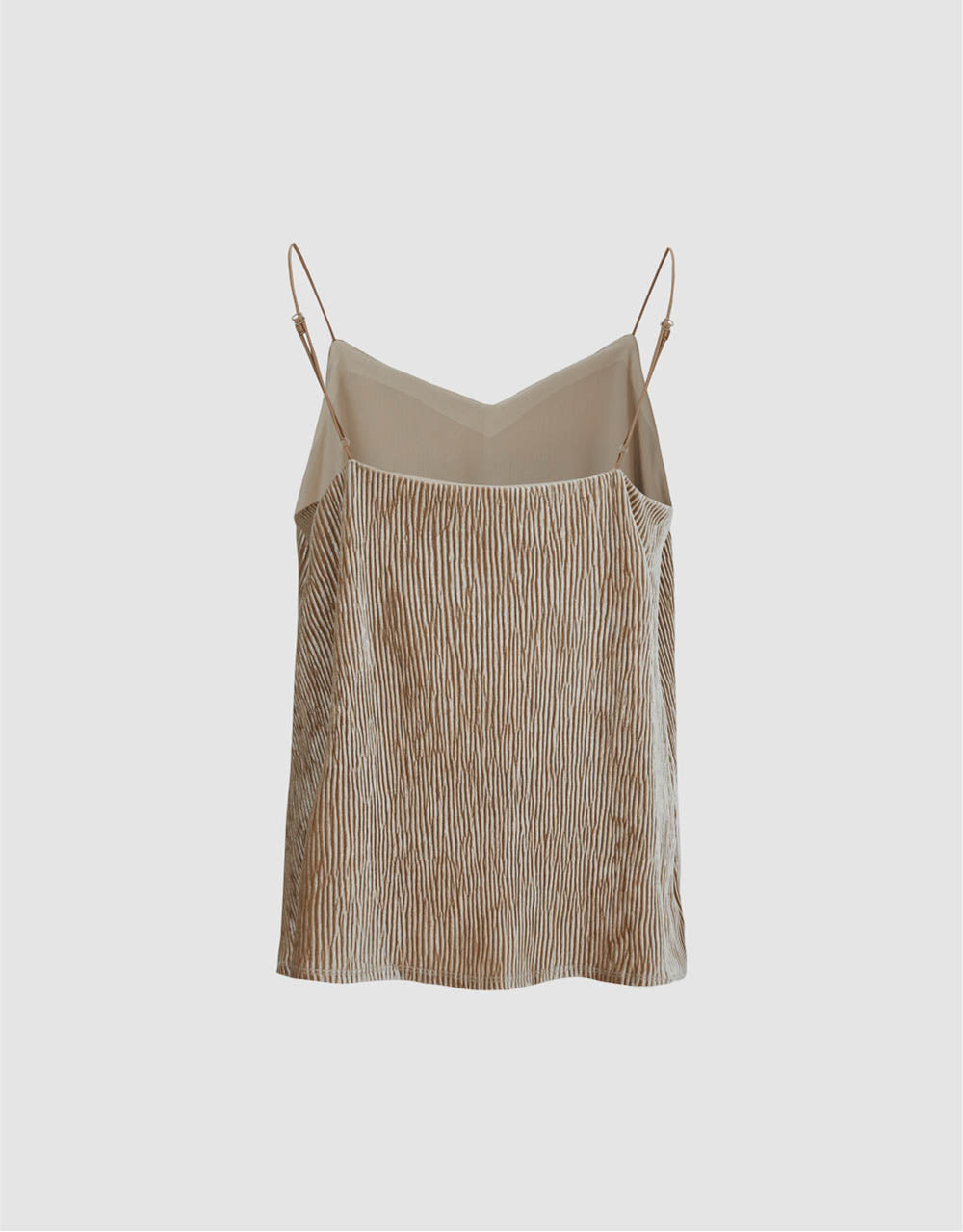 V-Neck Straight Cami Top