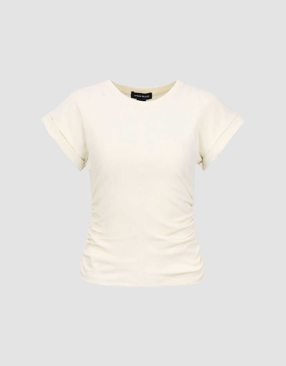 Dolman Sleeve Crew Neck Skinny T-Shirt