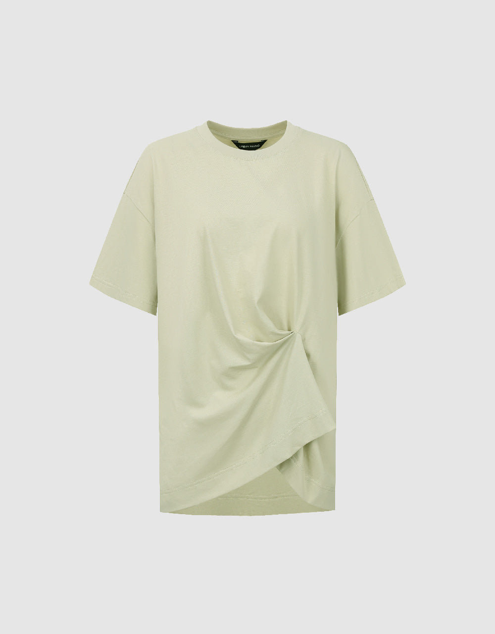 Drop Shoulder Sleeve Crew Neck Loose T-Shirt