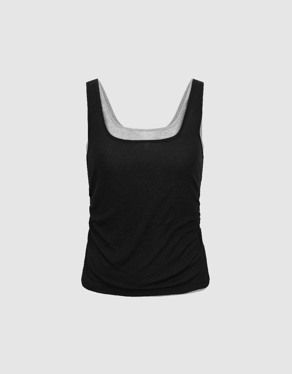 Crew Neck Skinny Tank Top