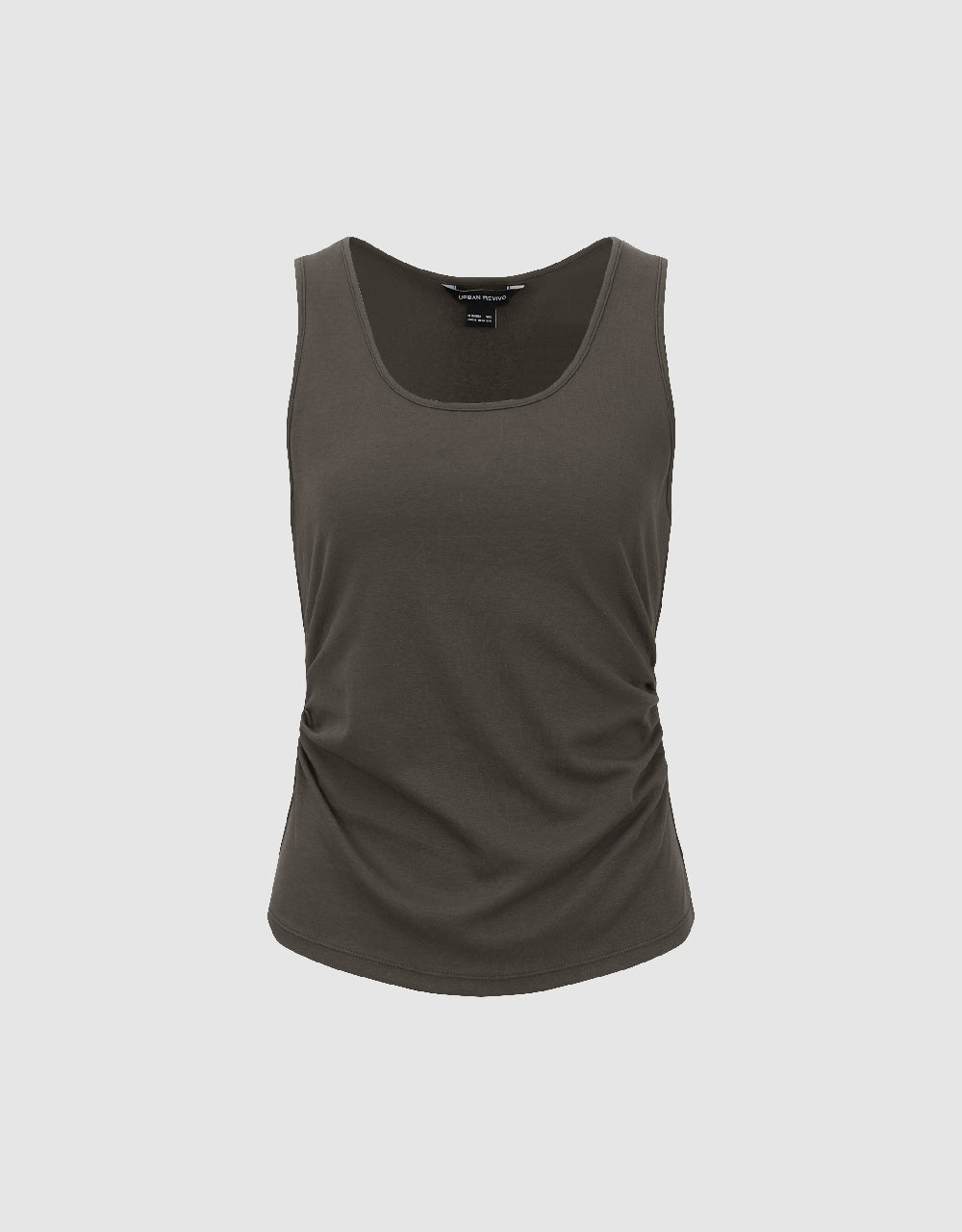 Crew Neck Straight Tank Top