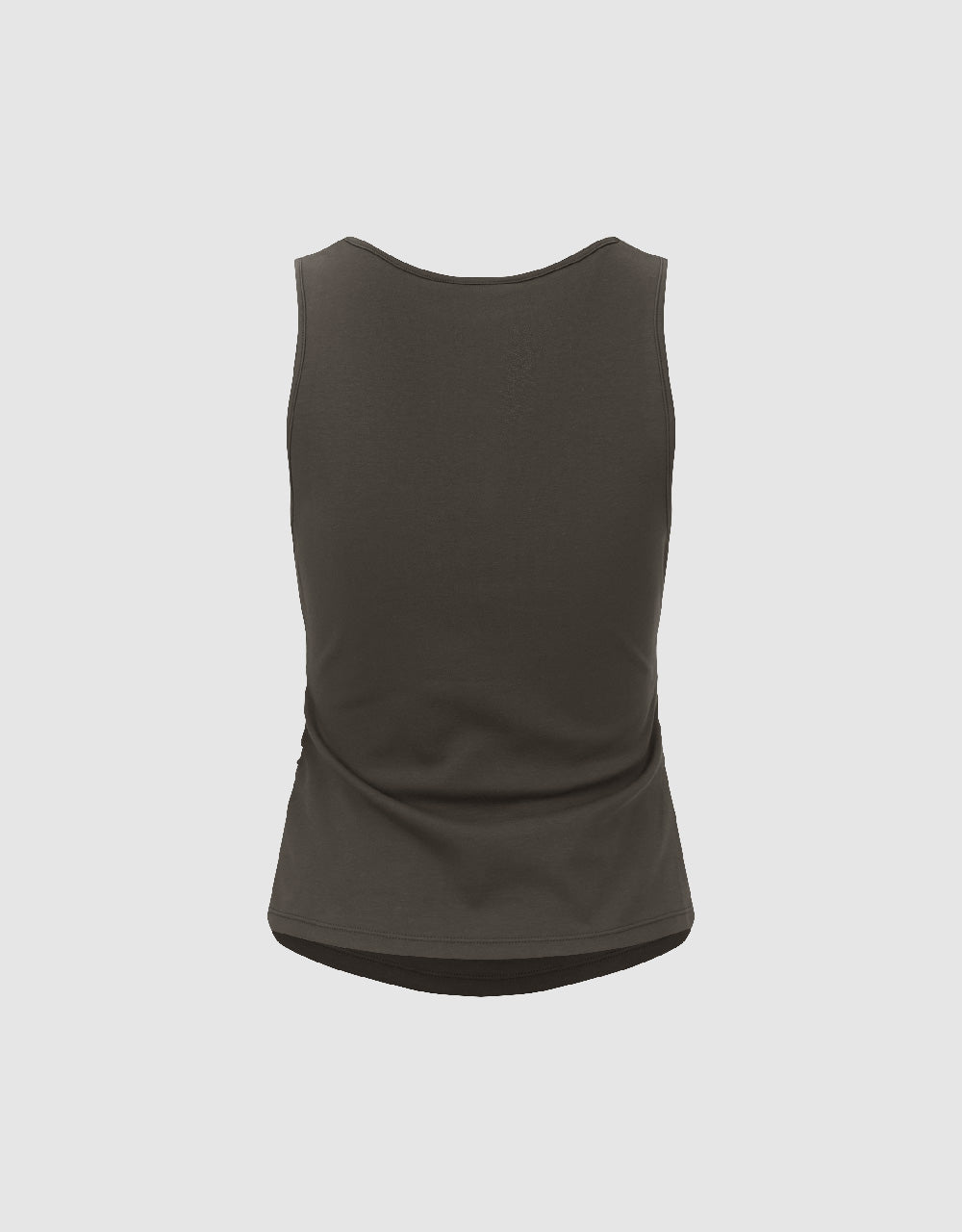 Crew Neck Straight Tank Top