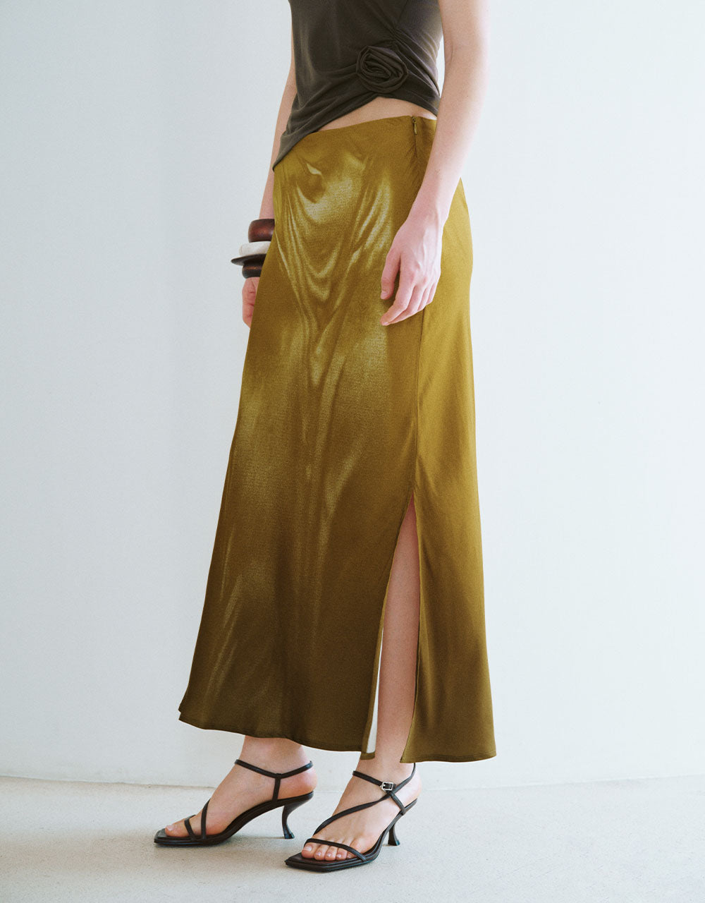 Midi Straight Skirt