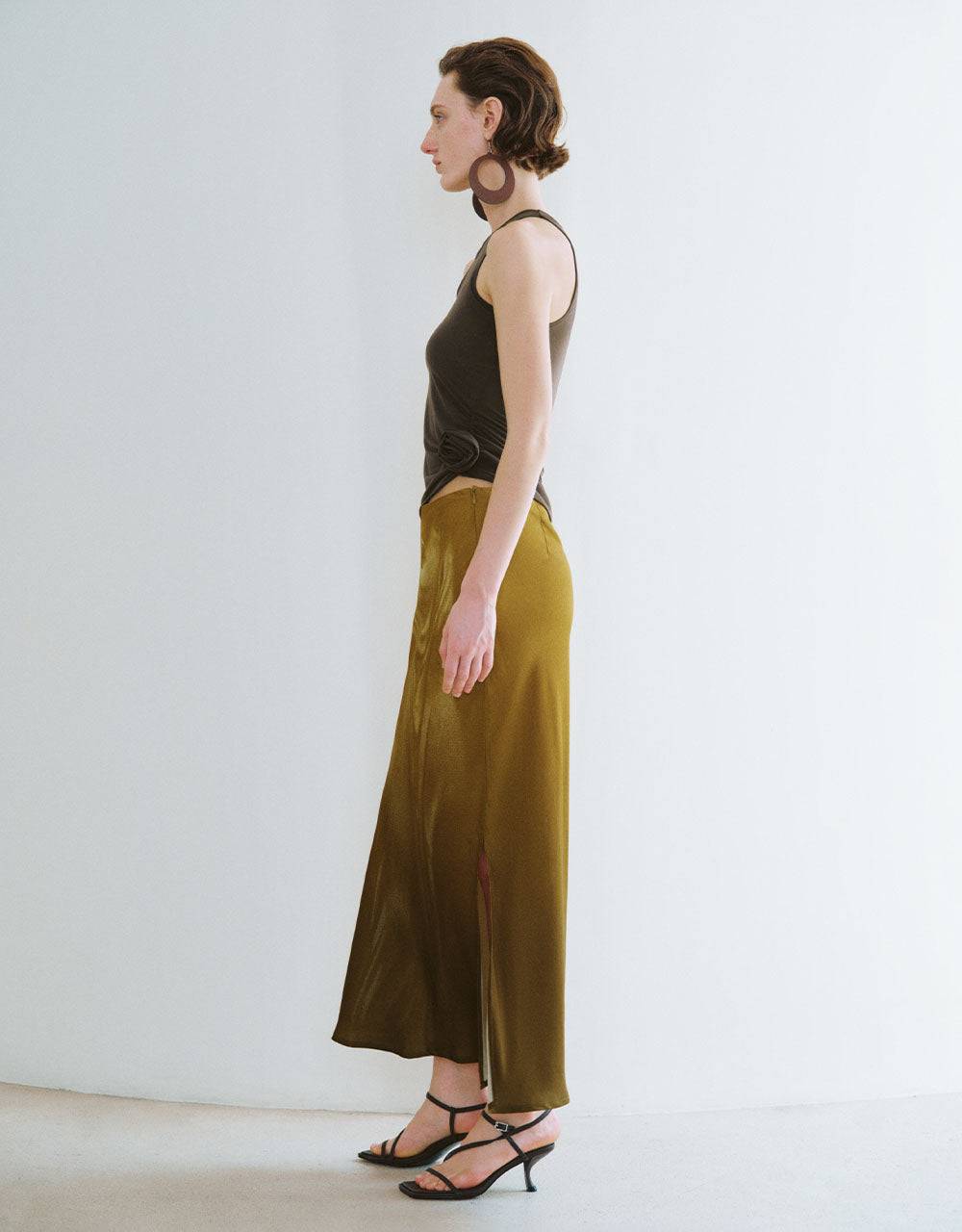 Midi Straight Skirt