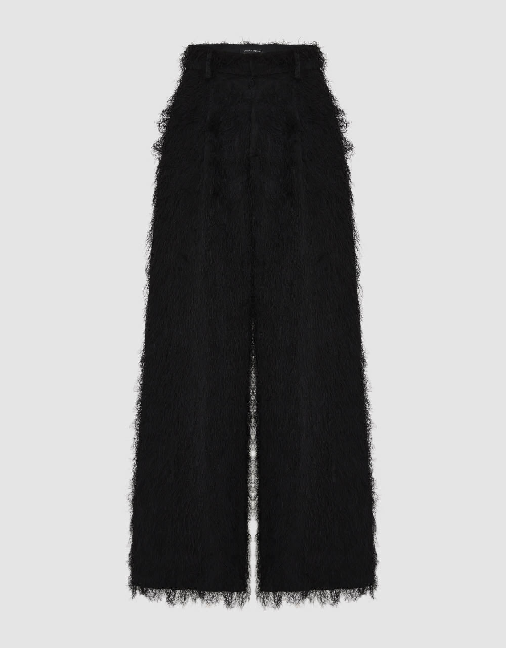 Fuzzy Wide-Leg Pants