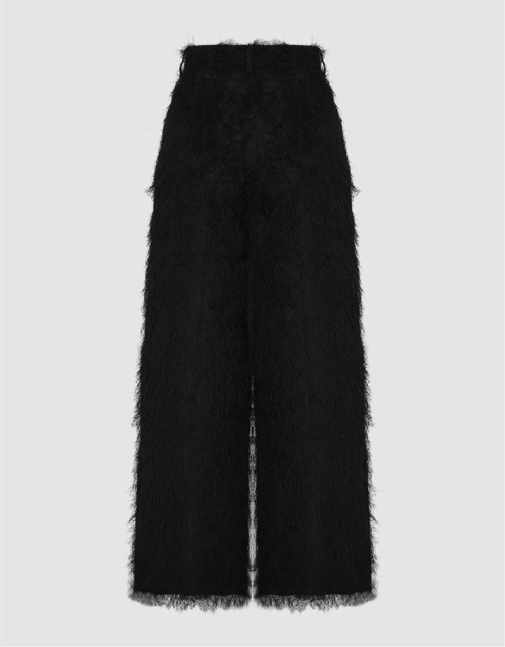 Fuzzy Wide-Leg Pants