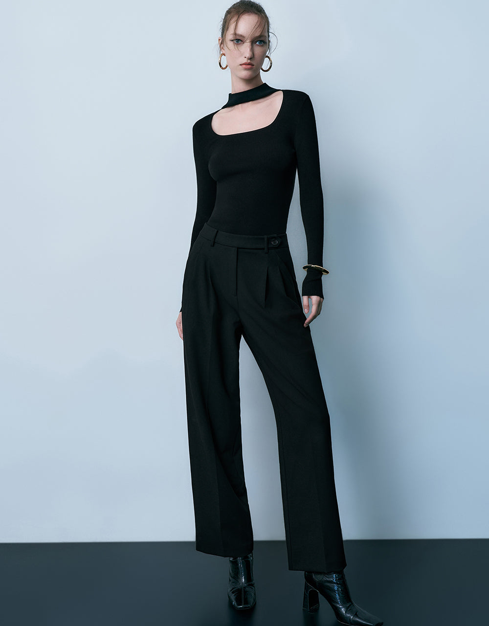 Loose Straight Pants