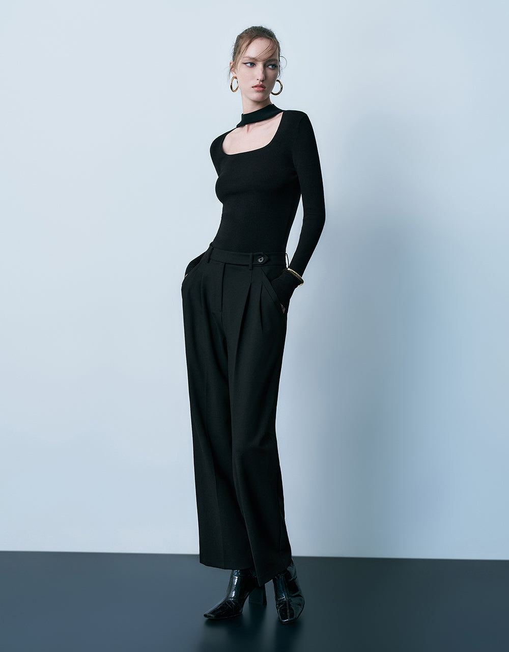 Loose Straight Pants