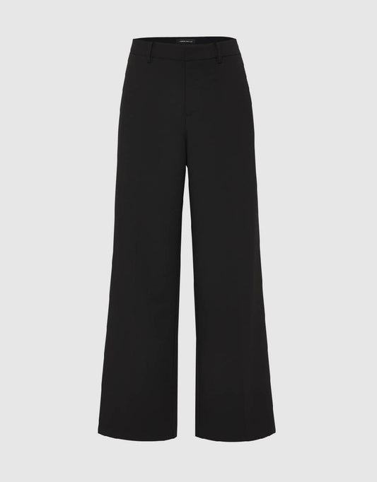 Tailored Wide-Leg Pants