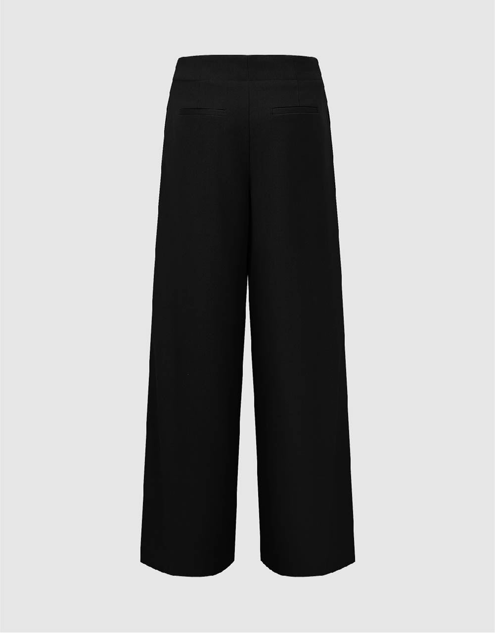 Tailored Wide-Leg Pants