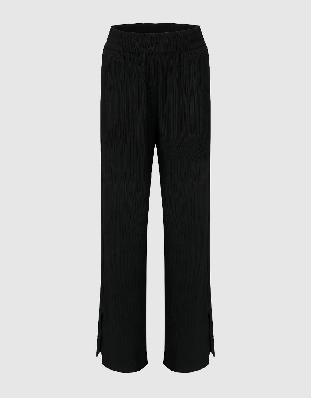 Knitted Straight Pants