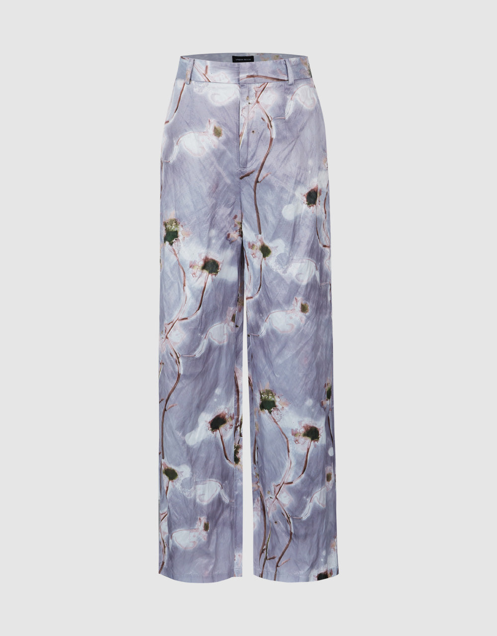 Printed Straight Pants