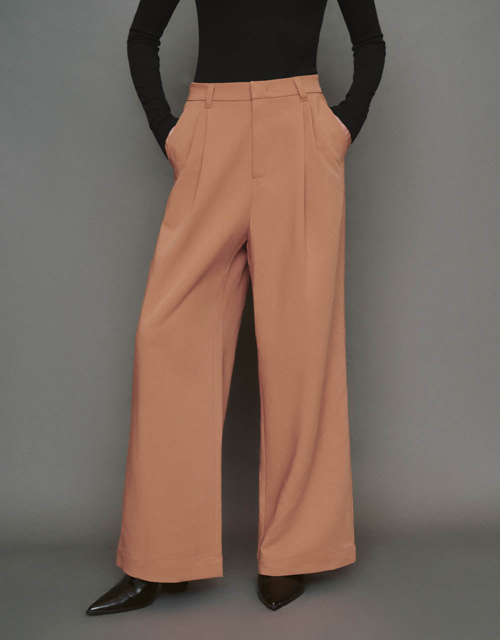 Wide-Leg Loose Pants