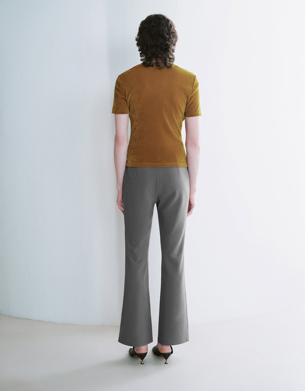 Knitted Flare Pants