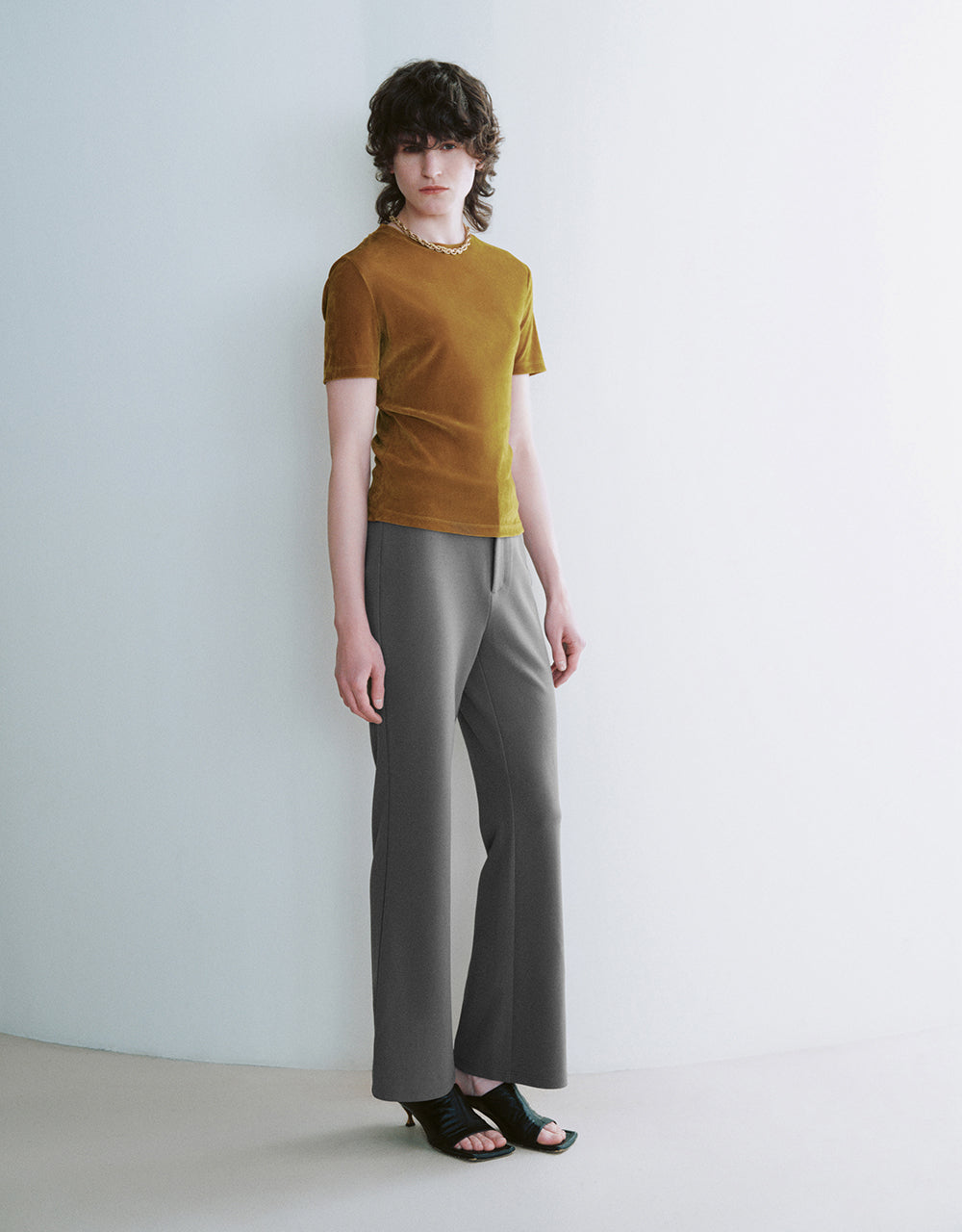 Knitted Flare Pants