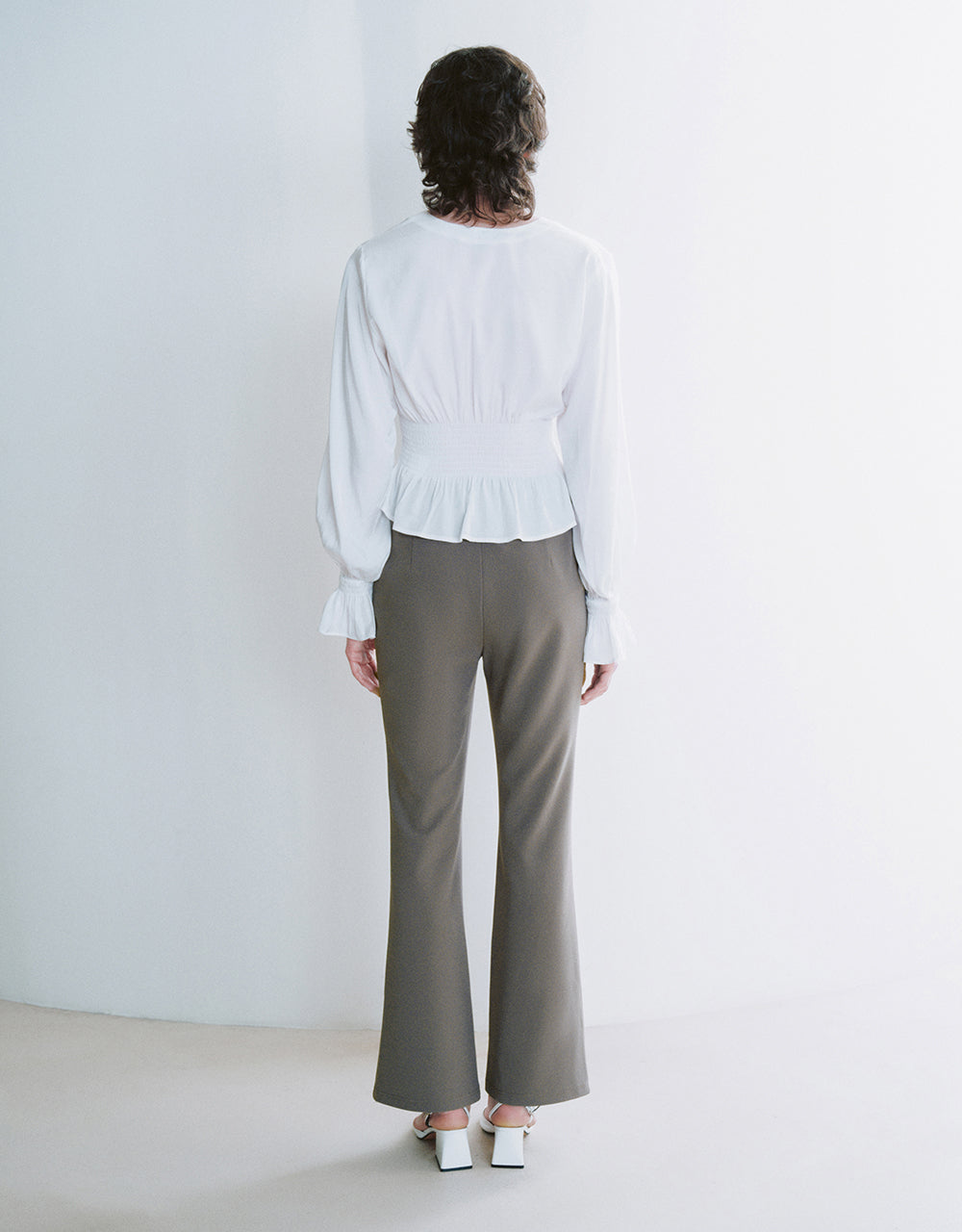 Knitted Flare Pants