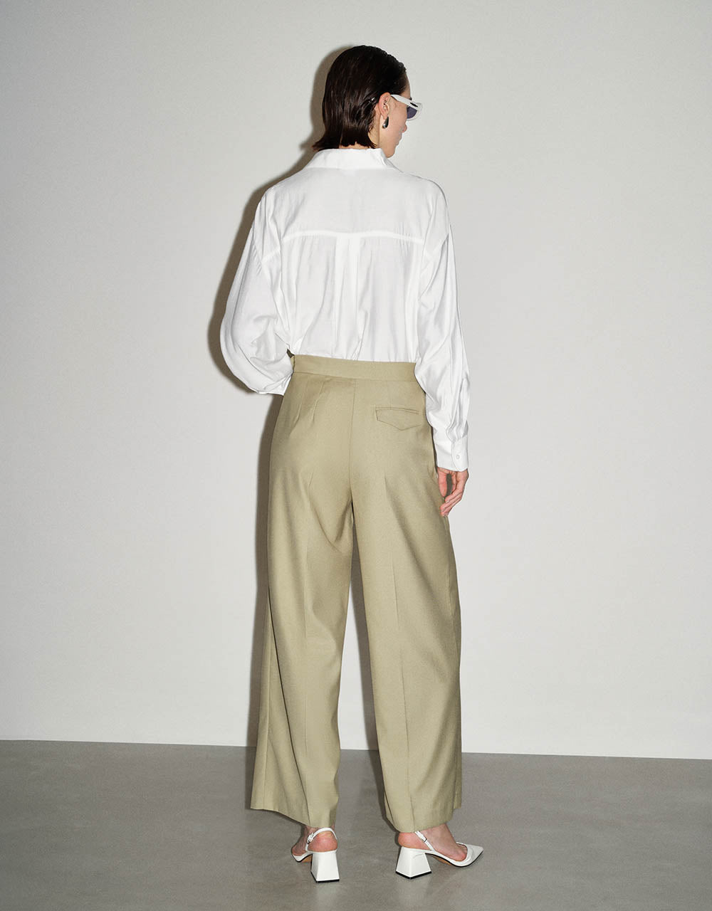 Tailored Straight Pants