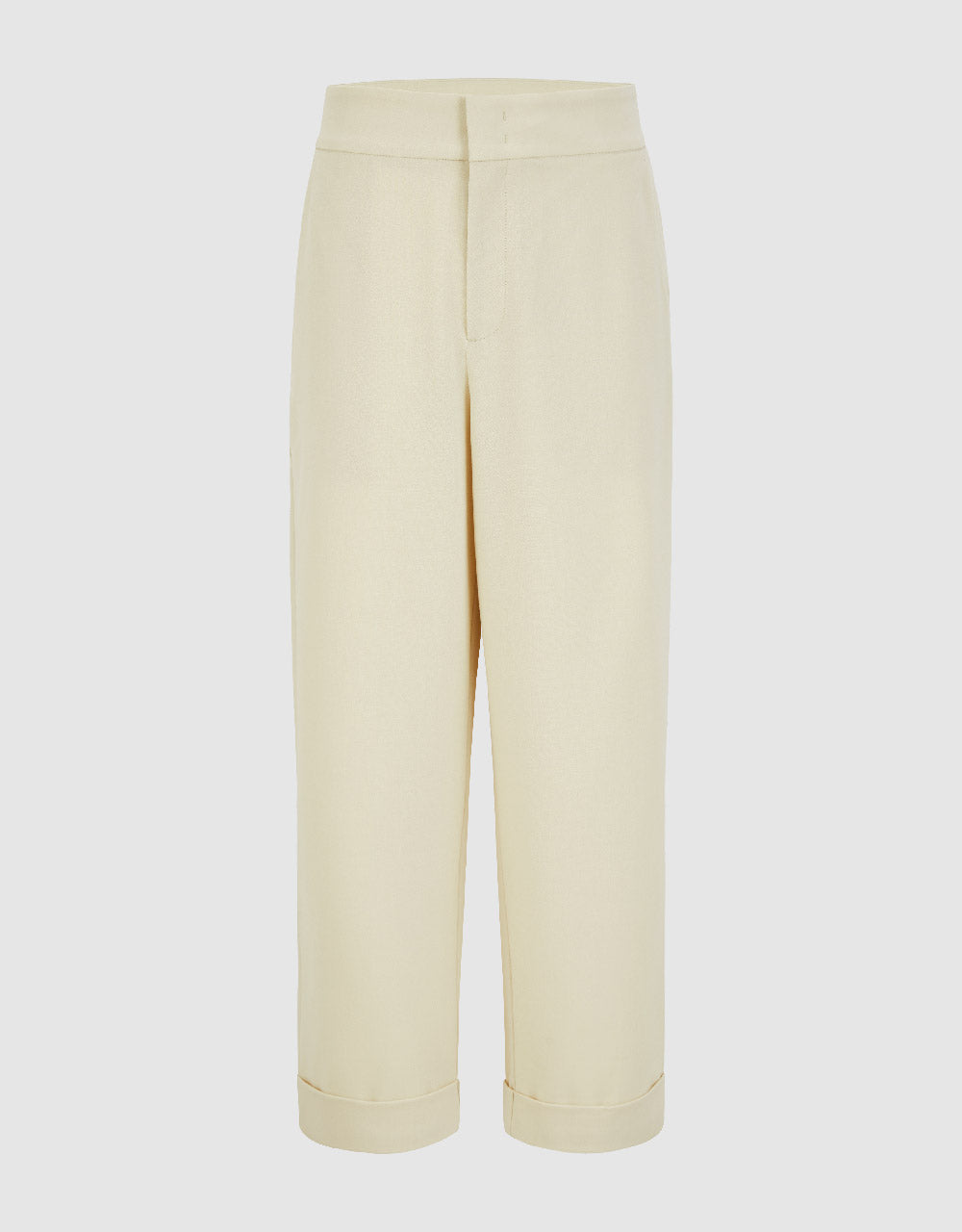 Cropped Straight Pants