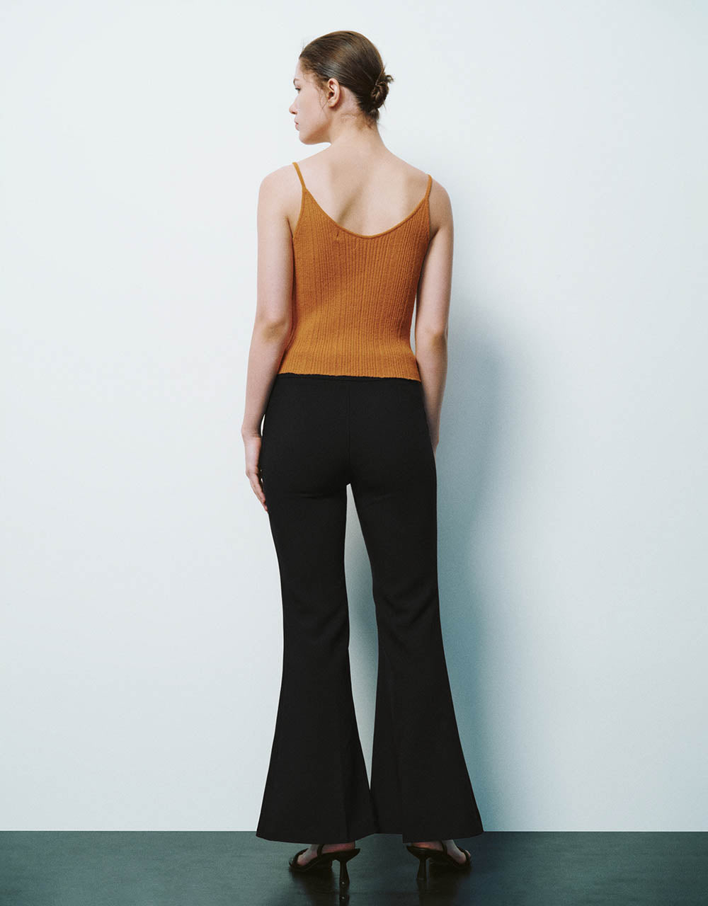 Knitted Flare Pants