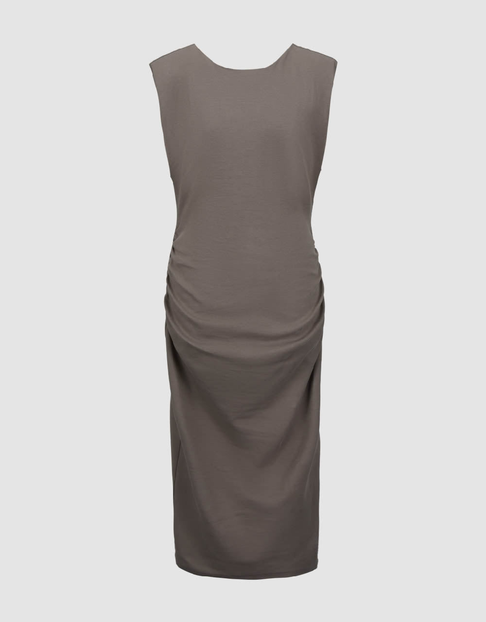 Sleeveless Crew Neck Dress