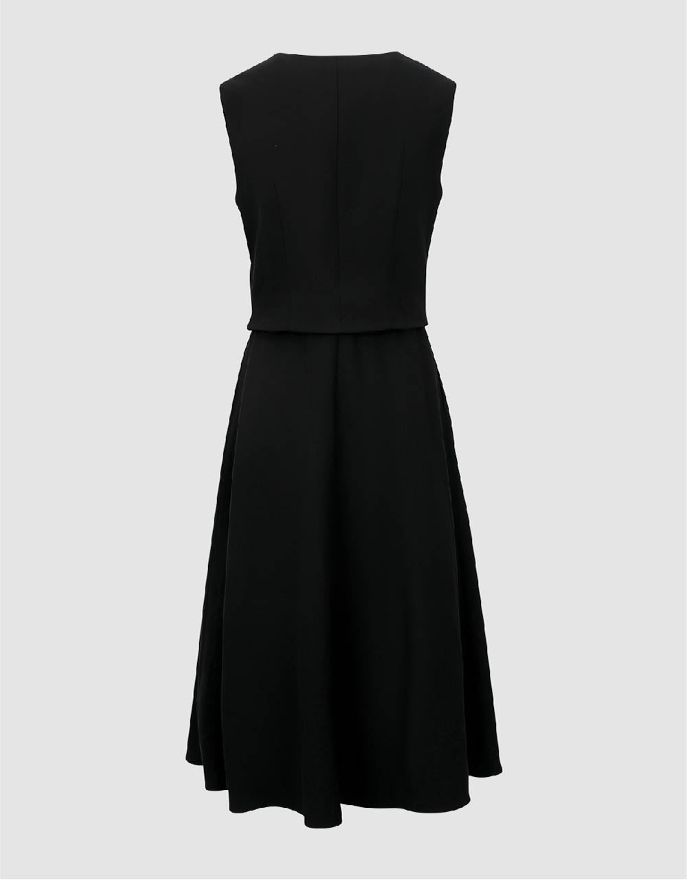 Sleeveless V-Neck A-Line Dress