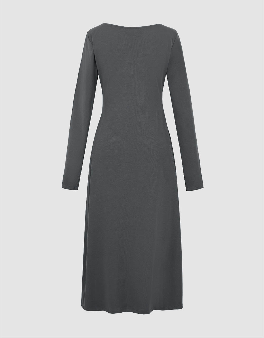 Crew Neck A-Line Dress