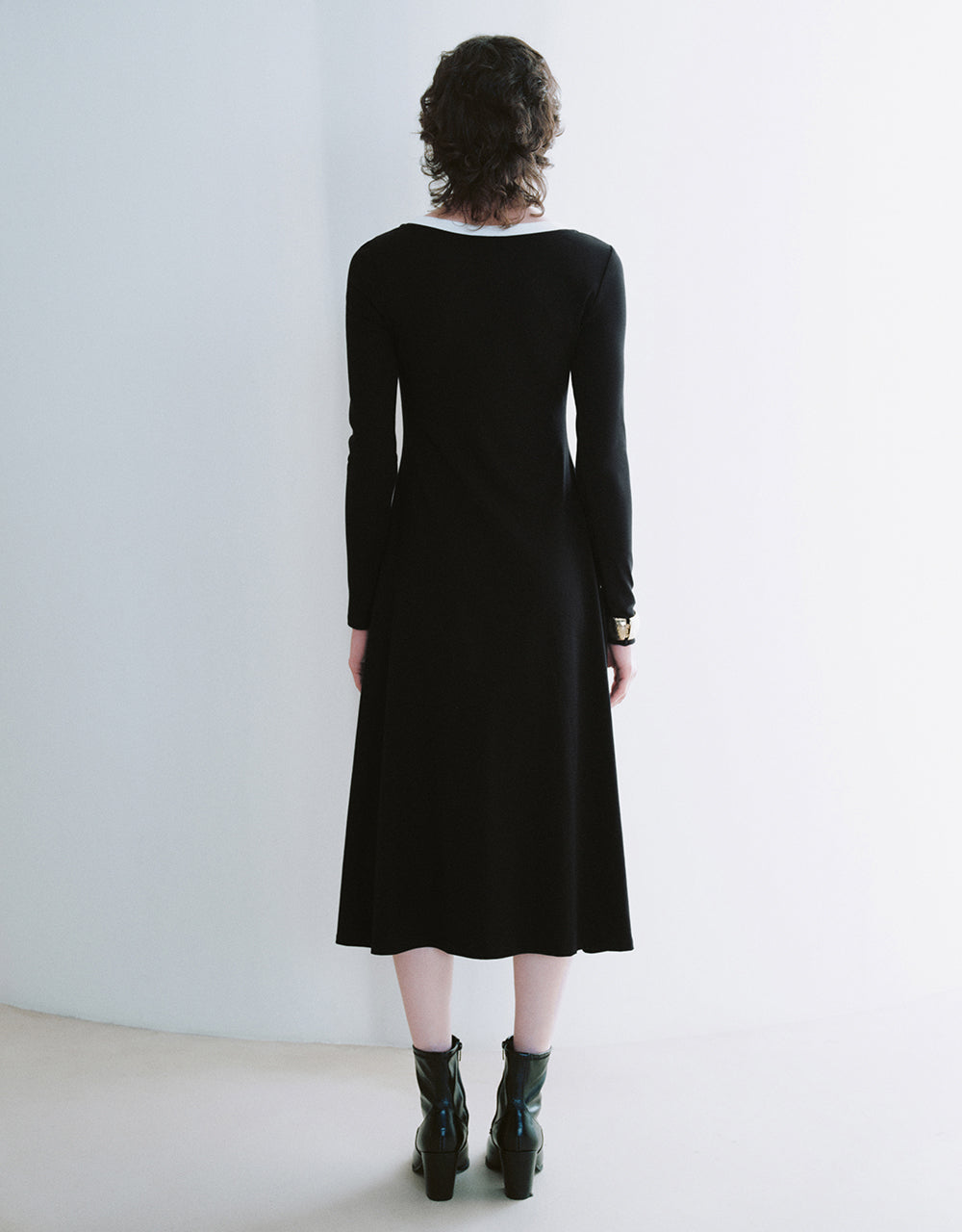 Crew Neck A-Line Dress