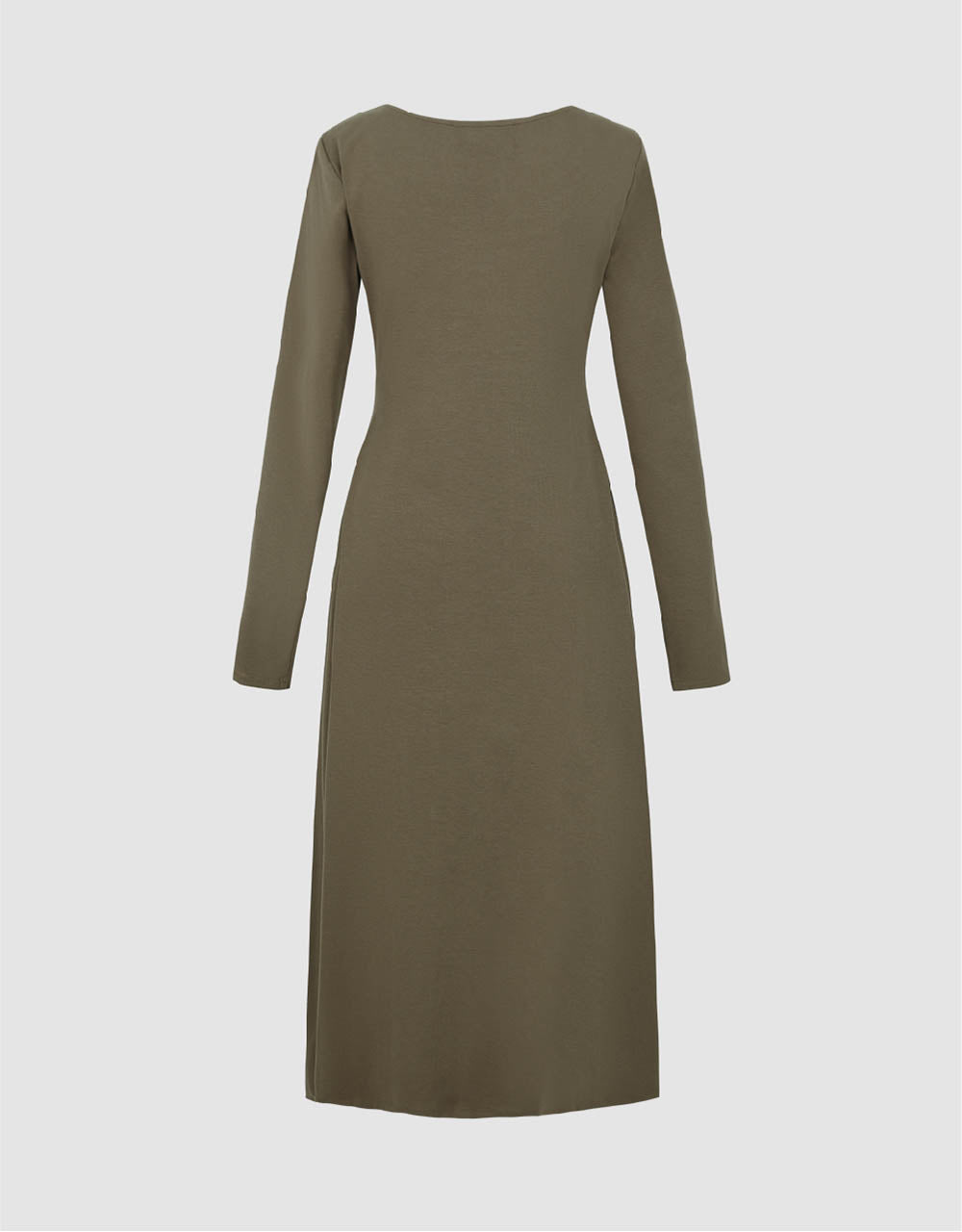 Crew Neck A-Line Dress