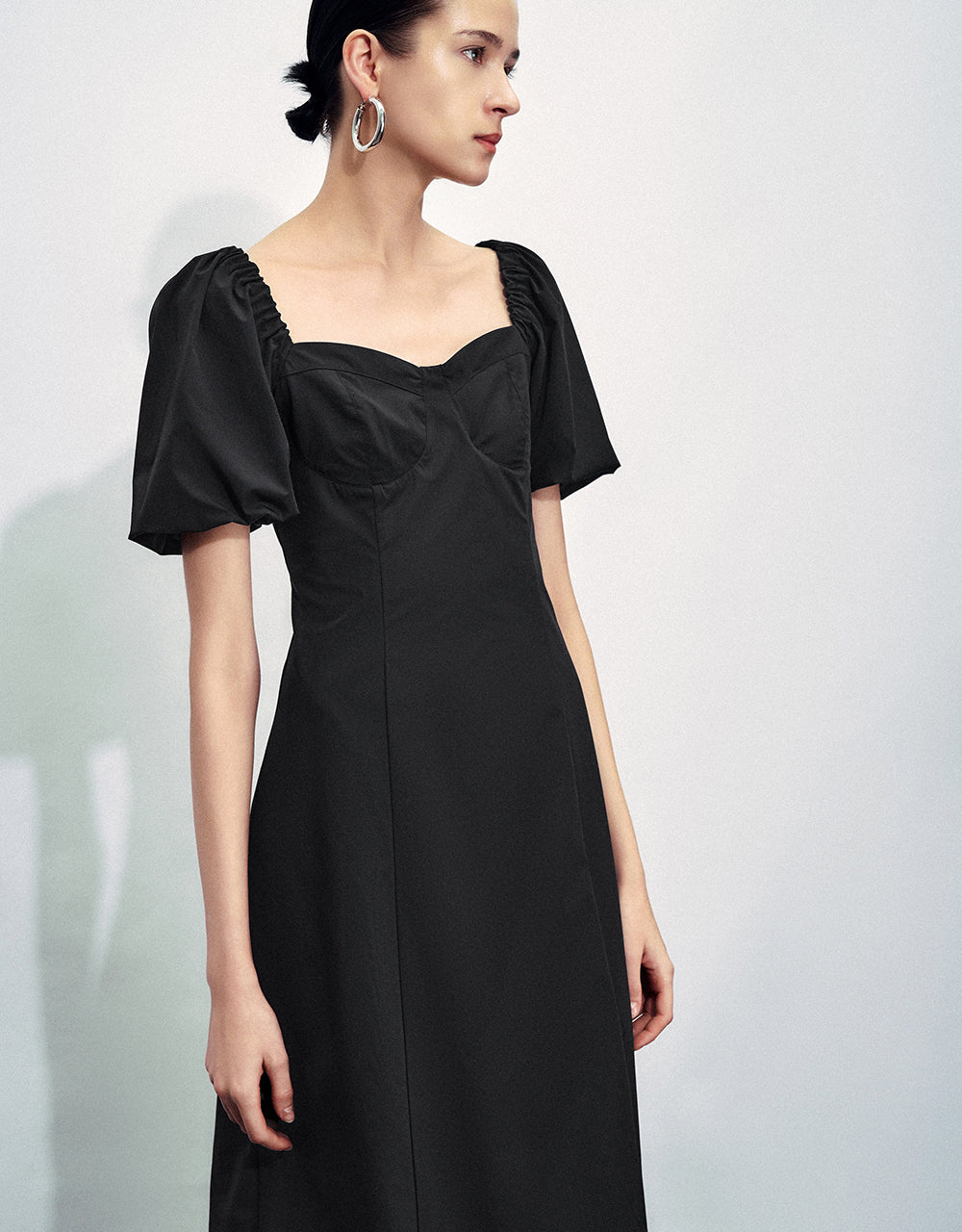 Off-Shoulder A-Line Dress