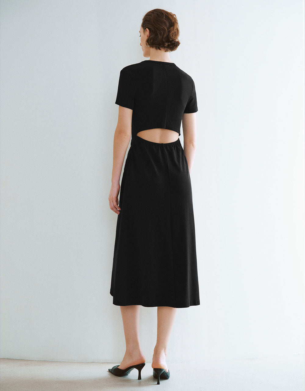 Crew Neck A-Line Dress