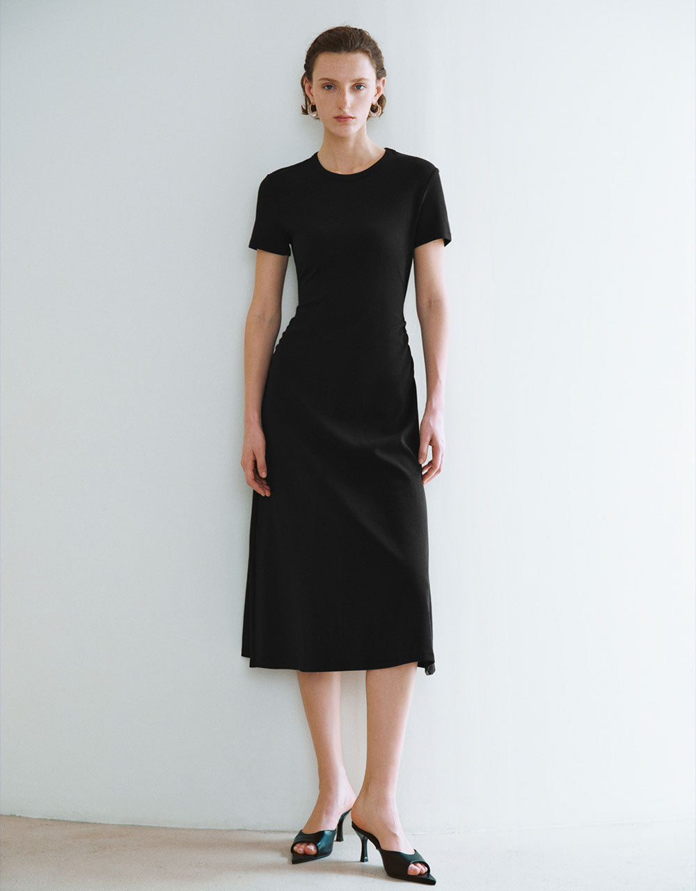 Crew Neck A-Line Dress