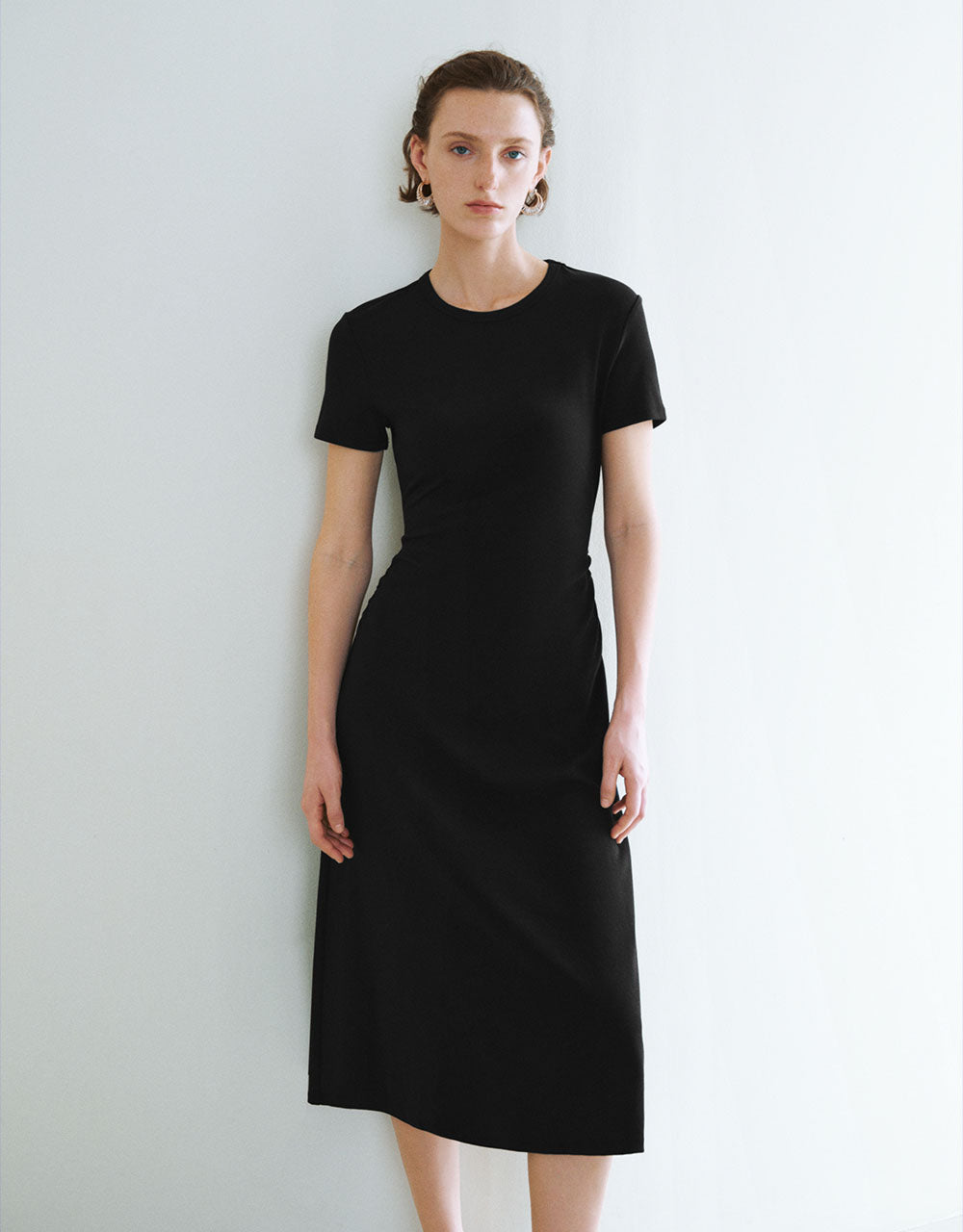 Crew Neck A-Line Dress