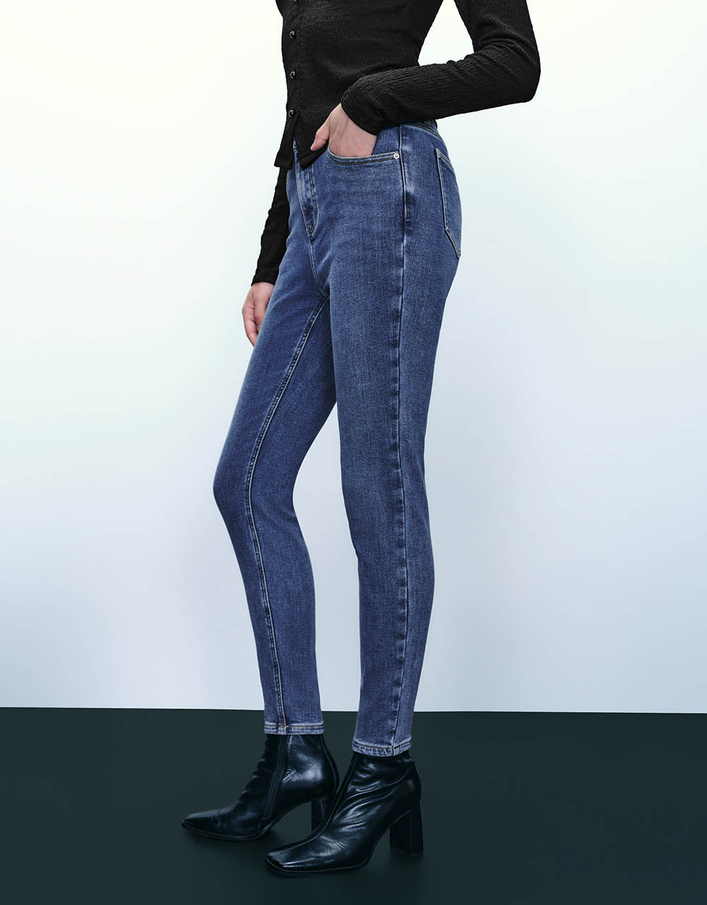 Cropped Skinny Jeans