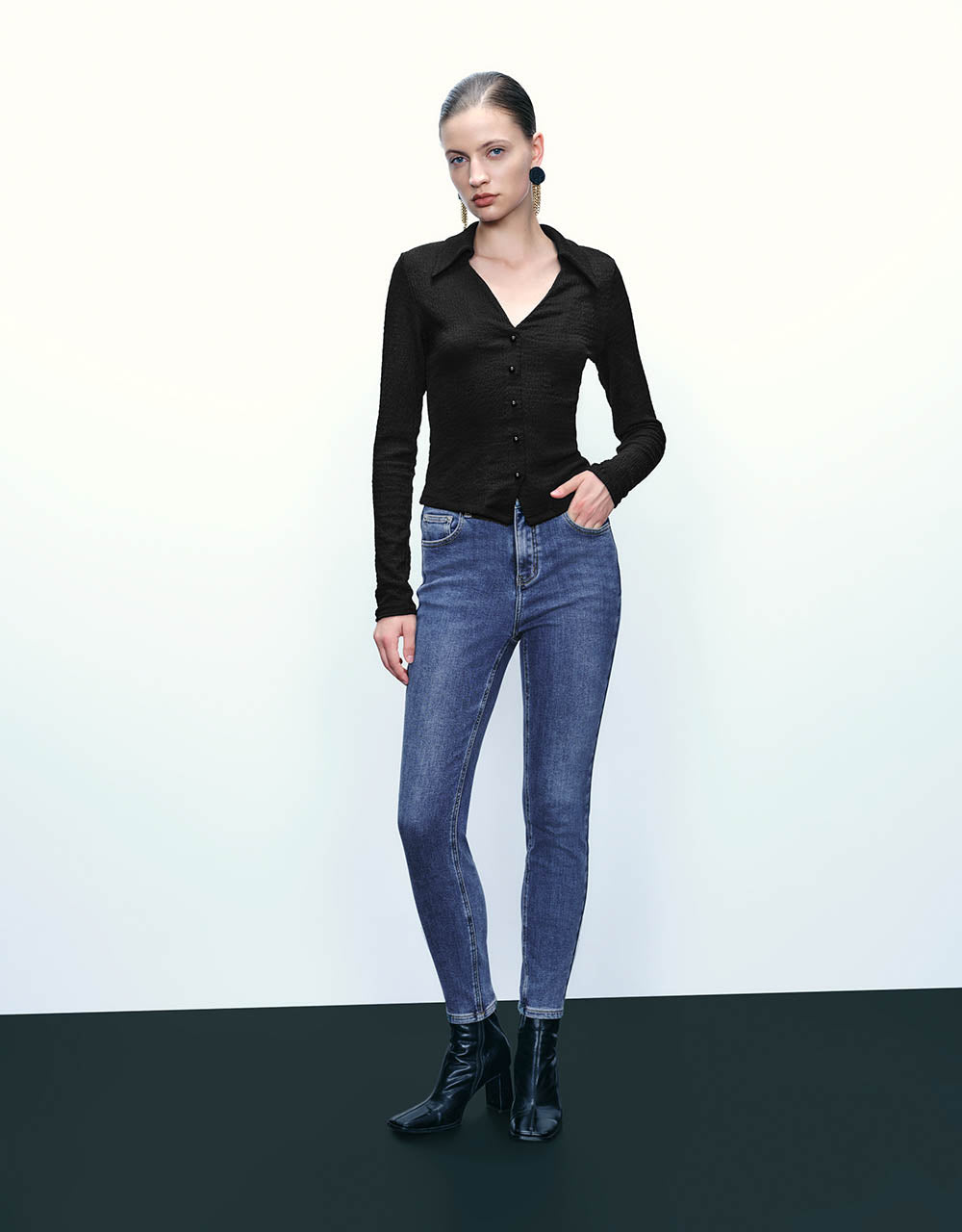 Cropped Skinny Jeans