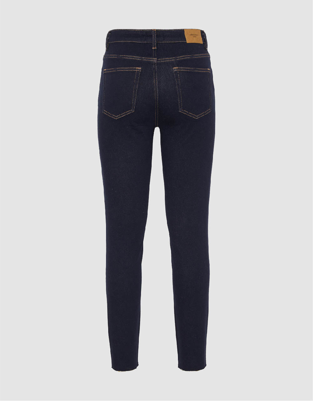 Raw Hem Skinny Jeans