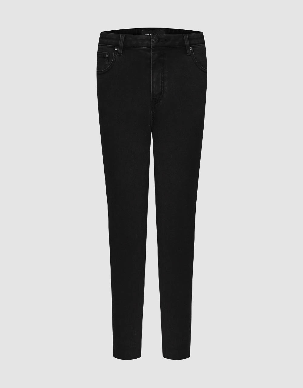 Raw Hem Skinny Jeans