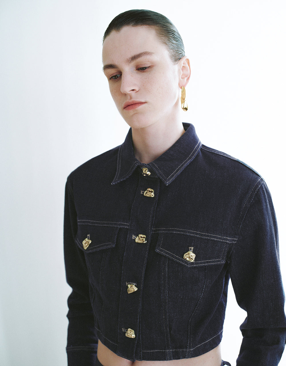 Standard Sleeve Denim Jacket