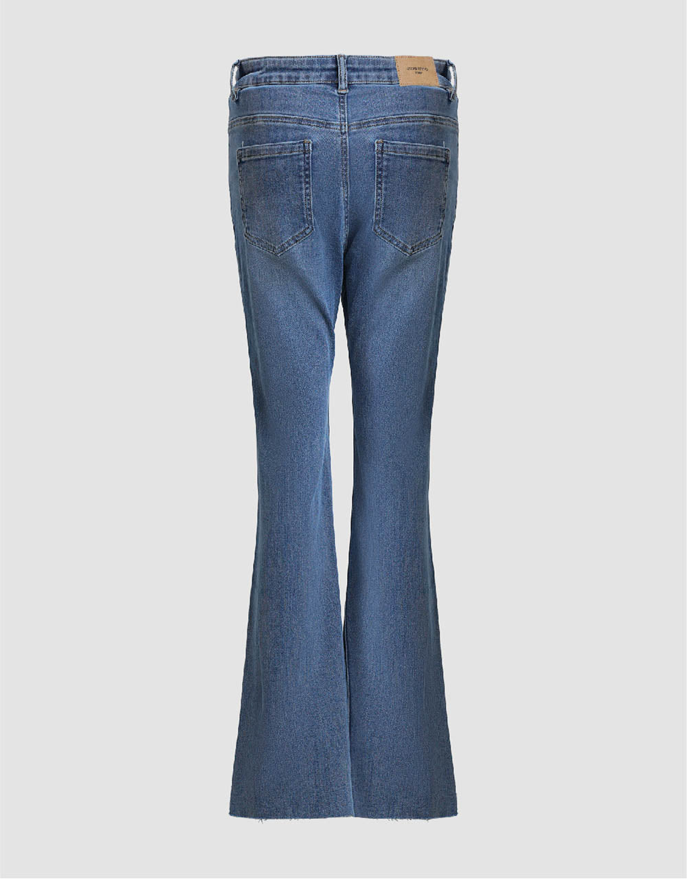 Split Hem Flare Jeans