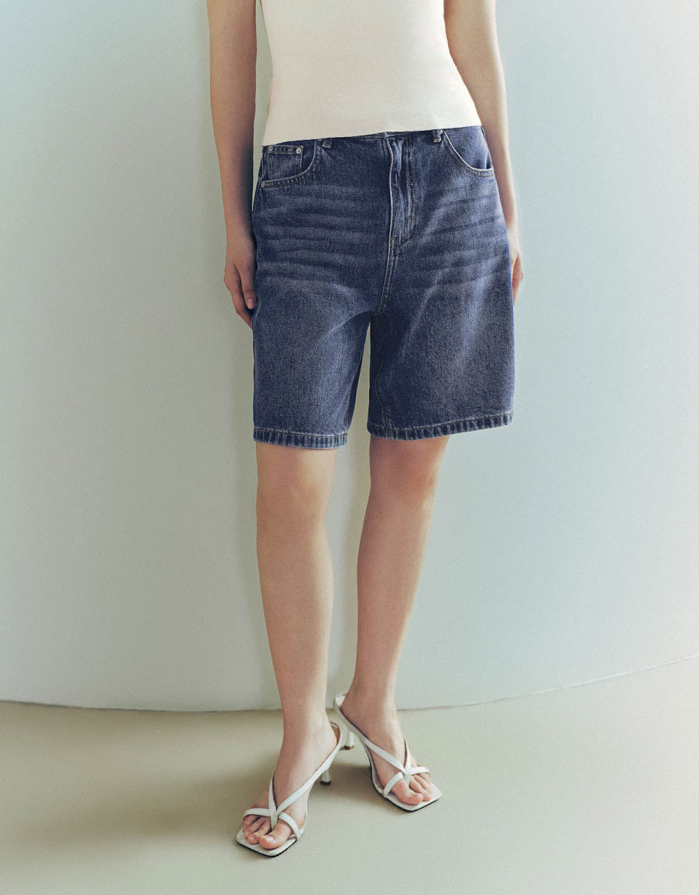 Glamor Denim Shorts