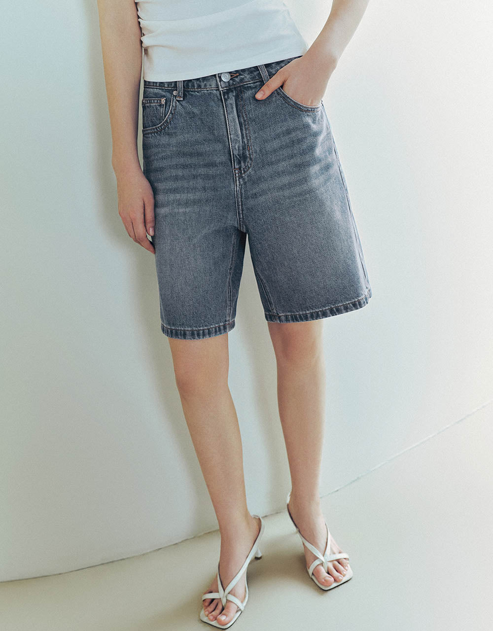 Glamor Denim Shorts