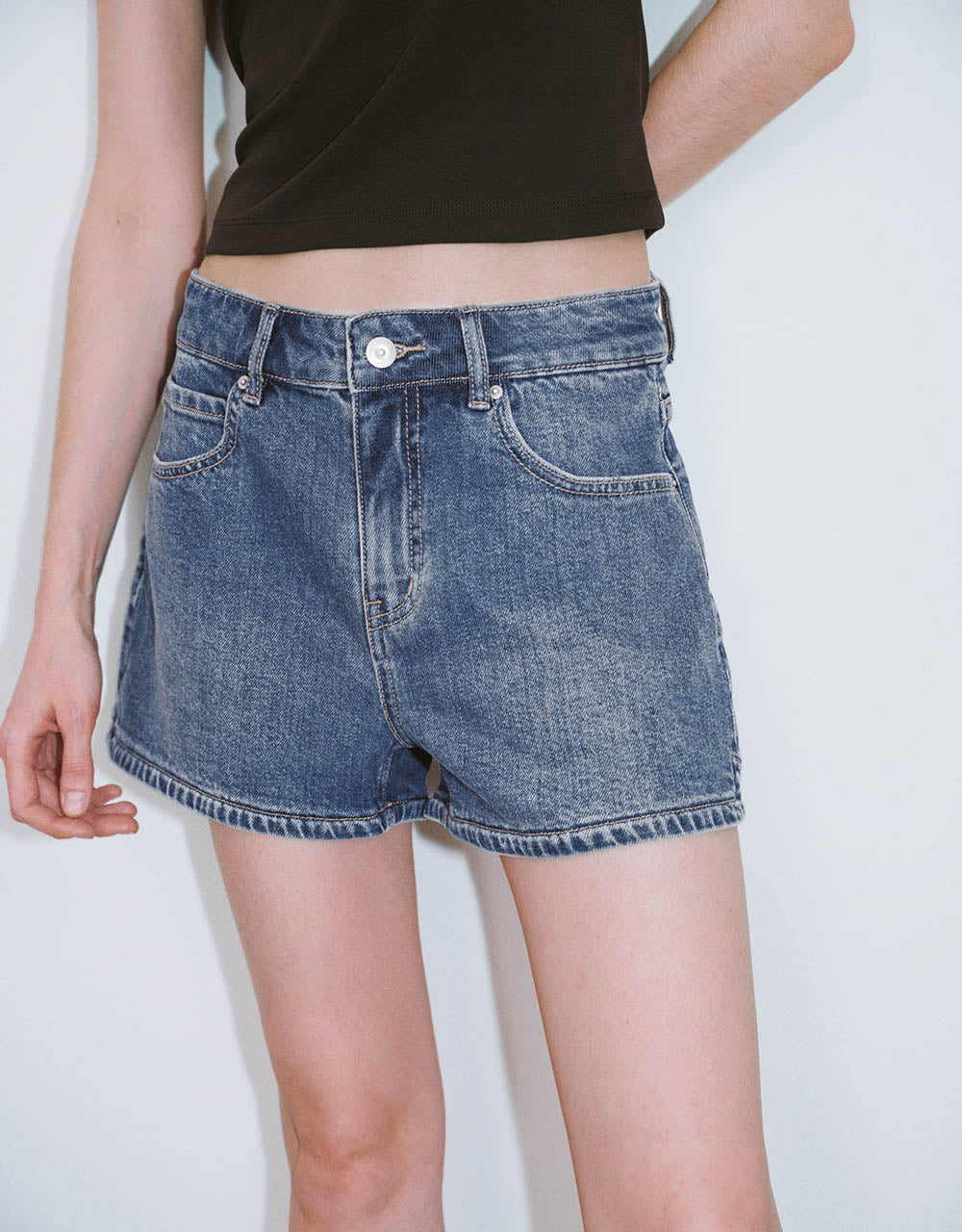 Glamor Denim Shorts