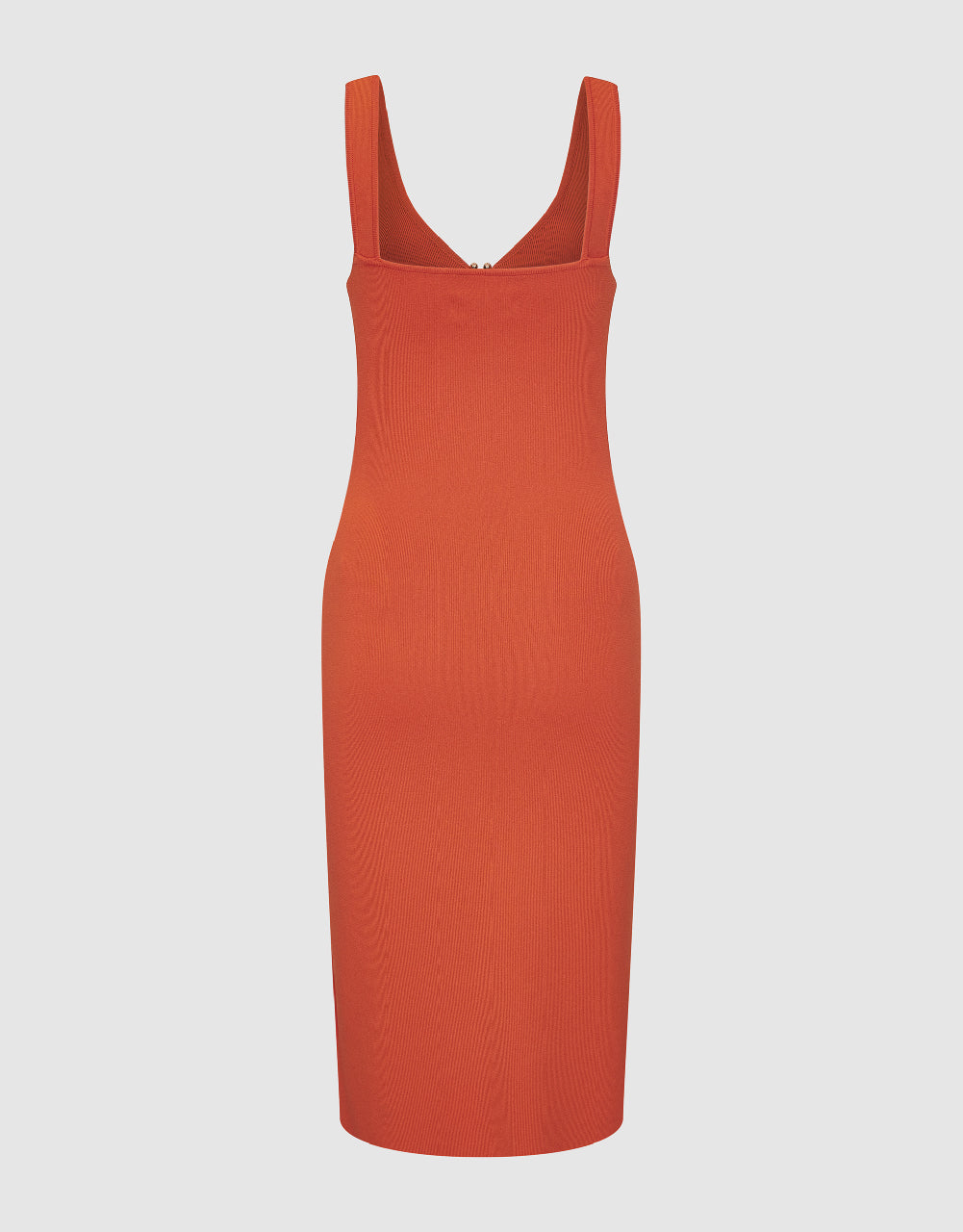 Sleeveless V-Neck Knitted Dress